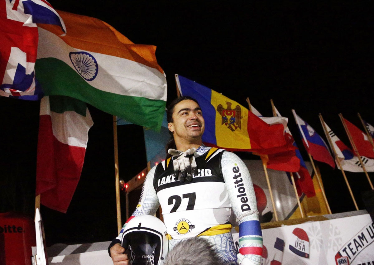Luge in India
